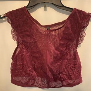 Torrid Sheer Lace Bralette